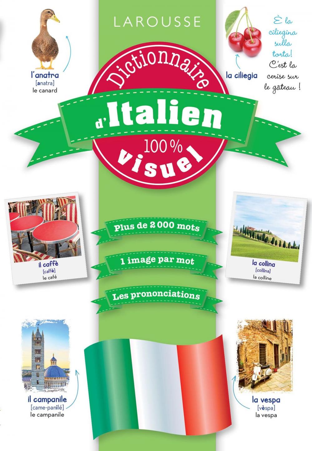 Big bigCover of Dictionnaire d'italien 100% visuel