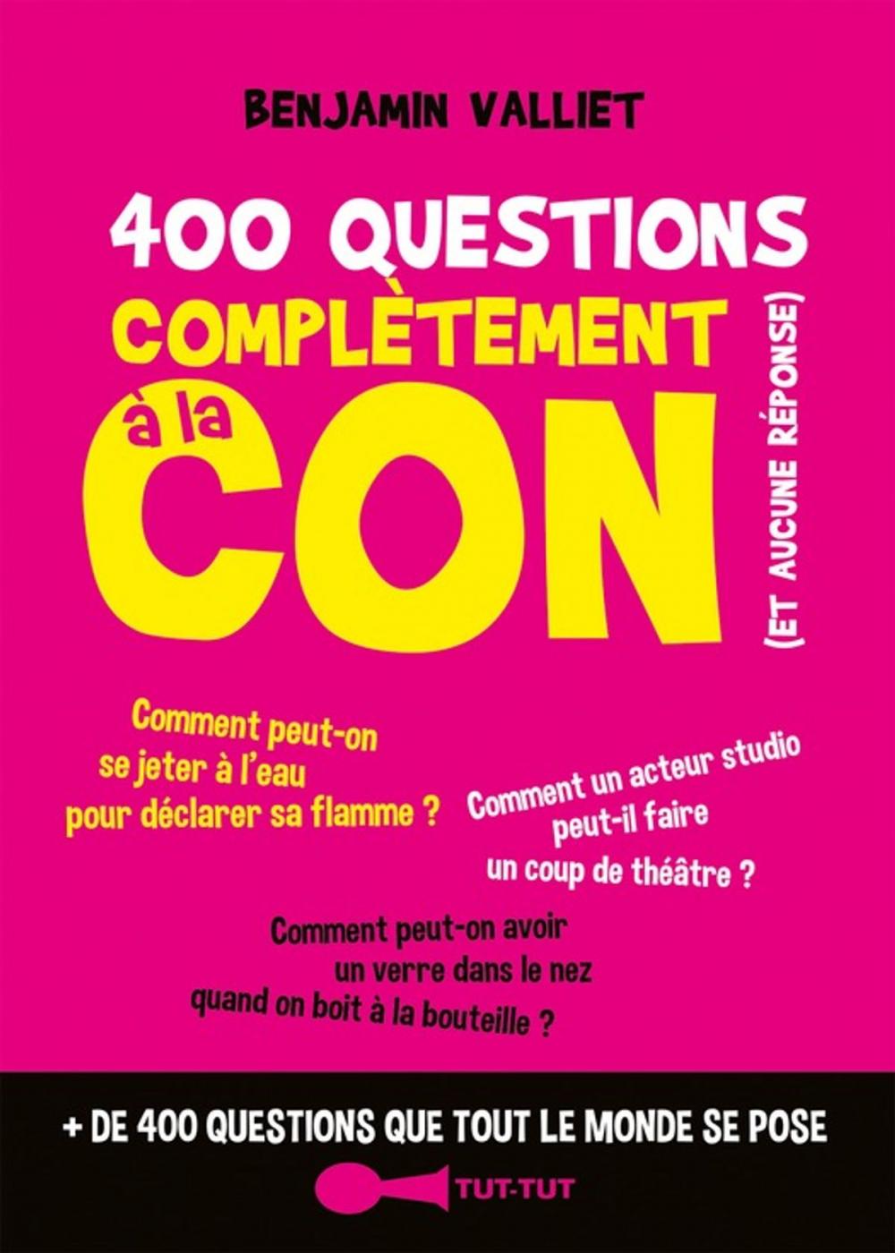 Big bigCover of 400 questions complètement à la con