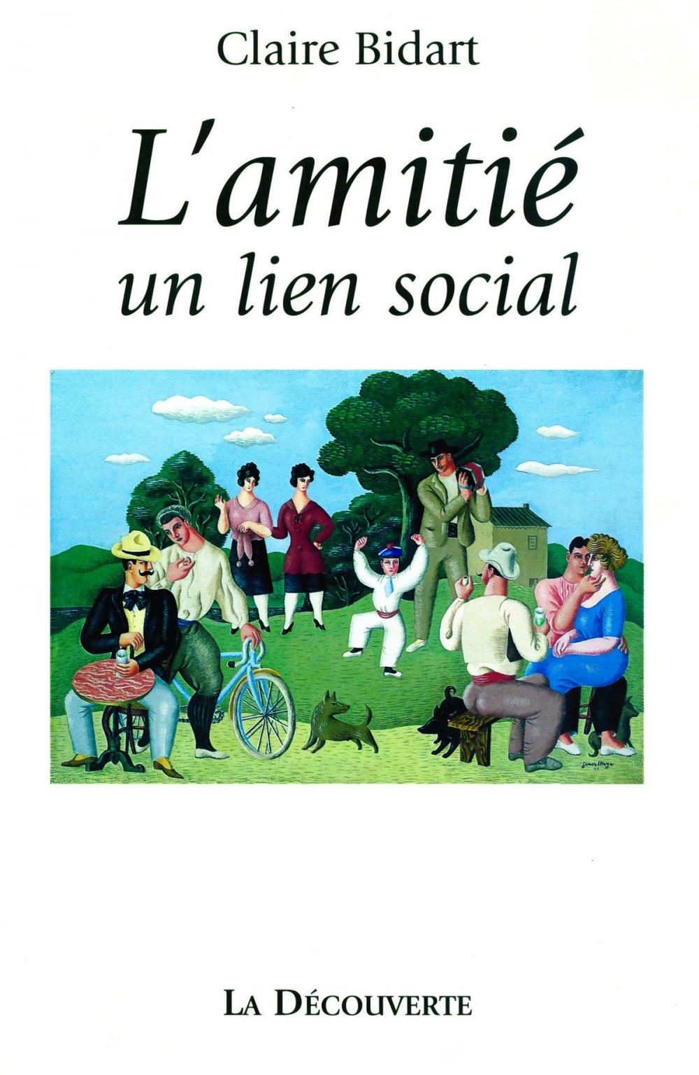 Big bigCover of L'amitié, un lien social