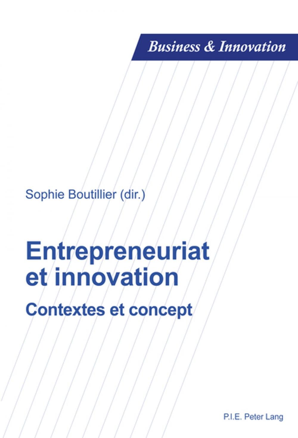 Big bigCover of Entrepreneuriat et innovation