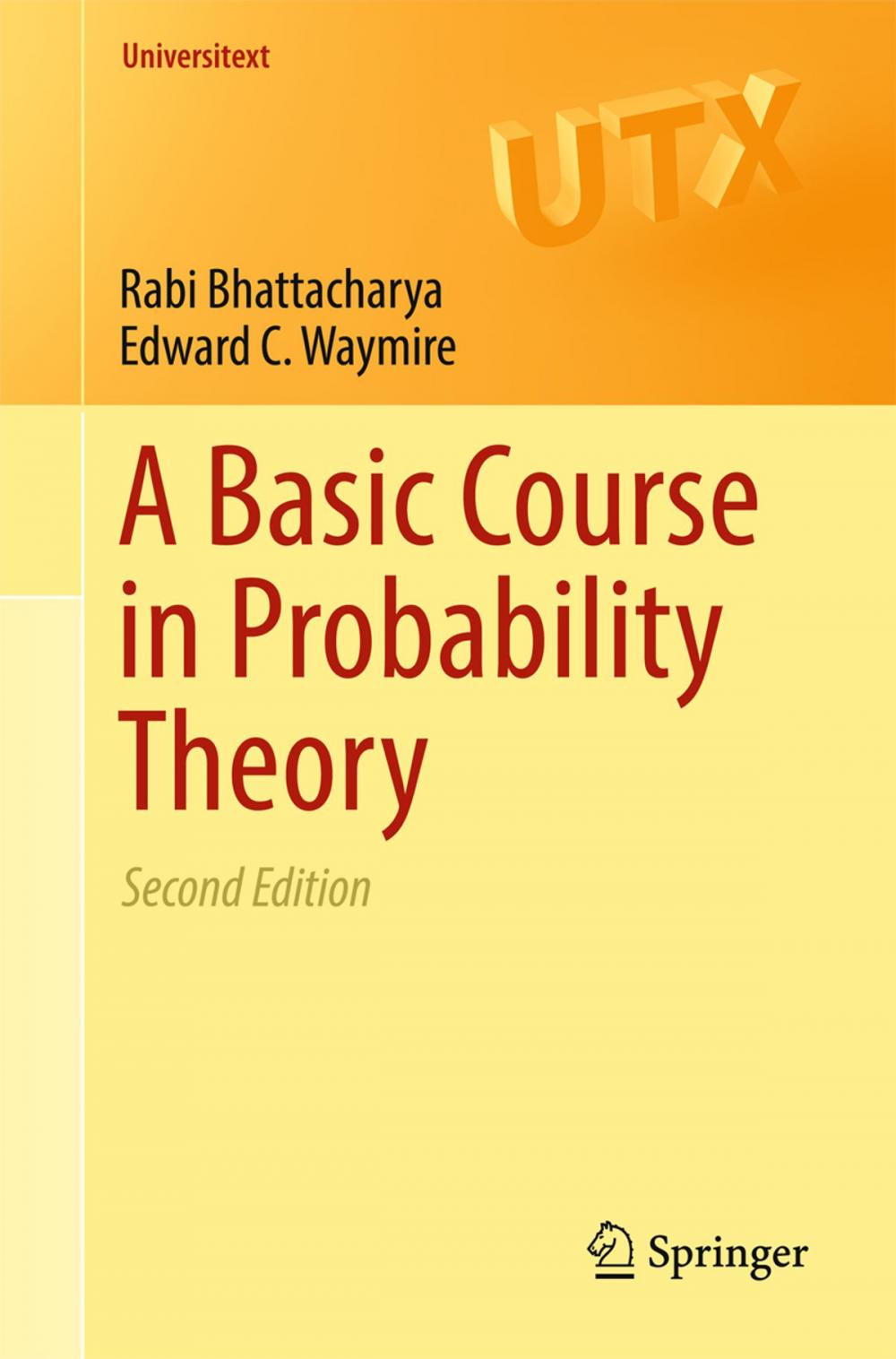 Big bigCover of A Basic Course in Probability Theory