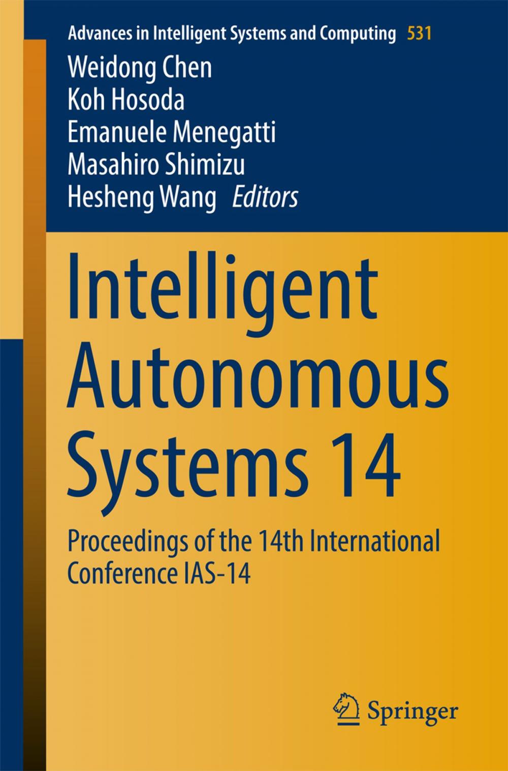 Big bigCover of Intelligent Autonomous Systems 14