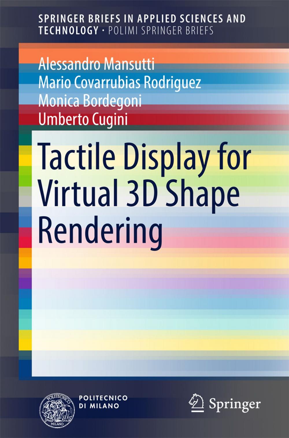 Big bigCover of Tactile Display for Virtual 3D Shape Rendering