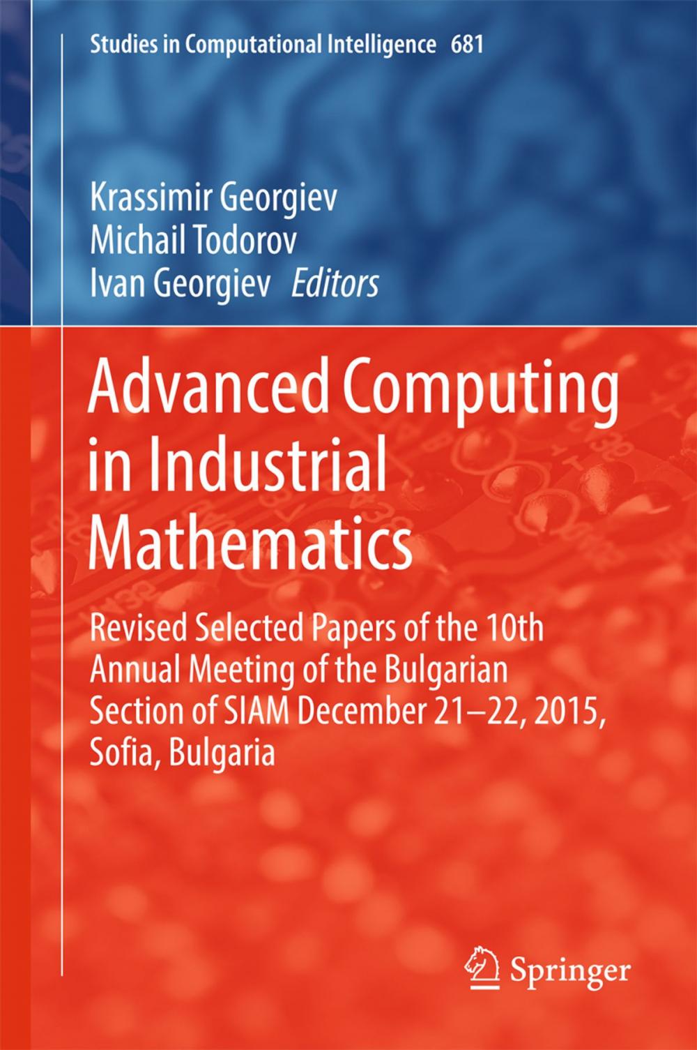 Big bigCover of Advanced Computing in Industrial Mathematics