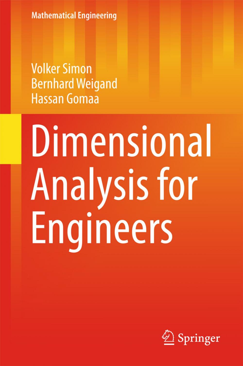 Big bigCover of Dimensional Analysis for Engineers