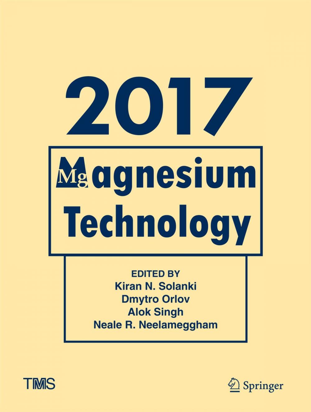 Big bigCover of Magnesium Technology 2017