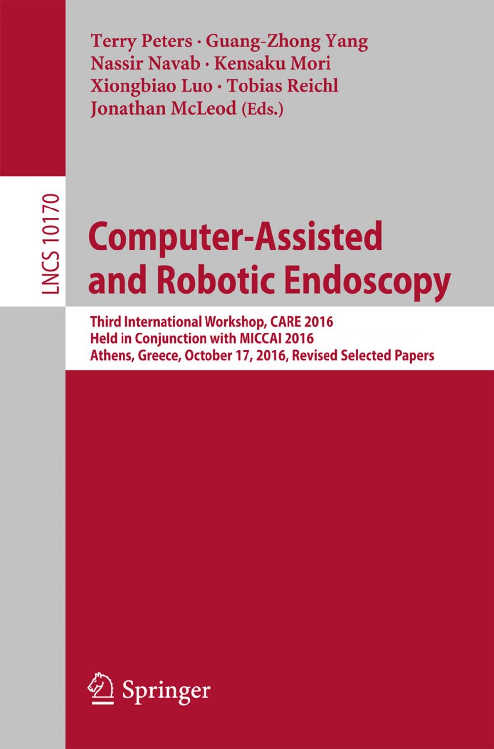 Big bigCover of Computer-Assisted and Robotic Endoscopy