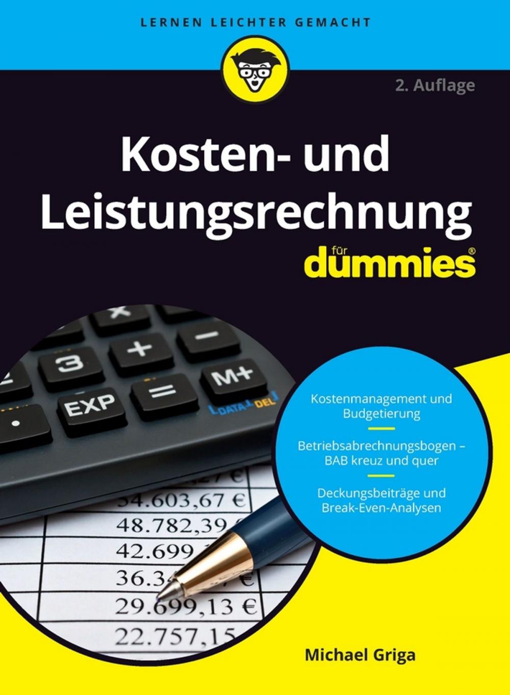 Big bigCover of Kosten- und Leistungsrechnung für Dummies