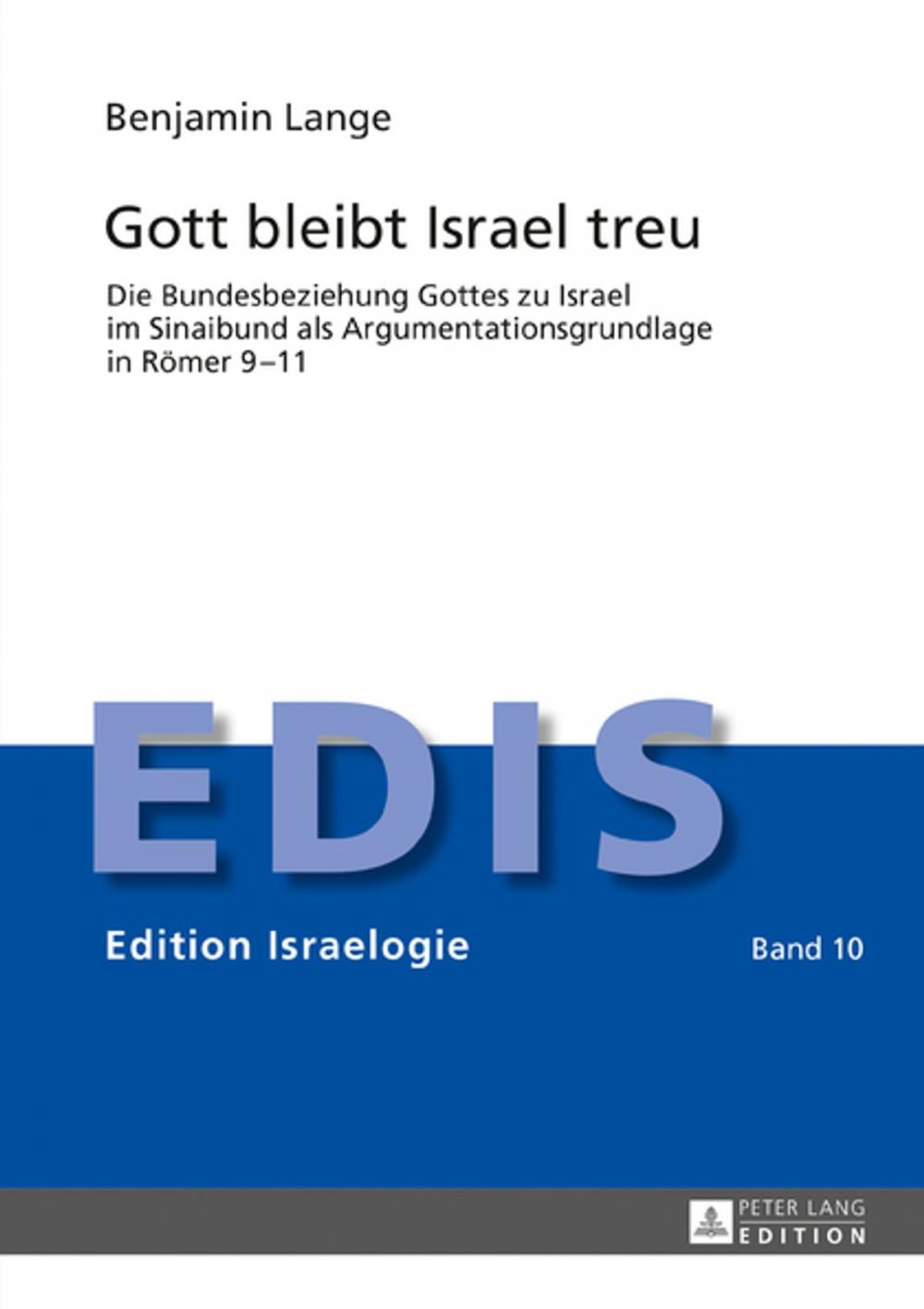 Big bigCover of Gott bleibt Israel treu