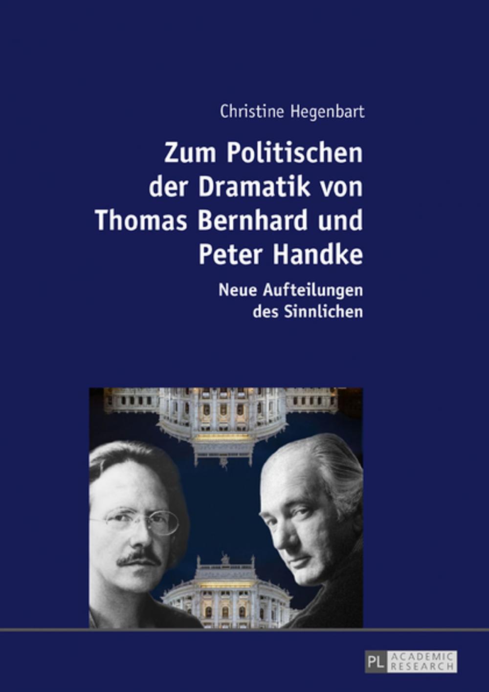 Big bigCover of Zum Politischen der Dramatik von Thomas Bernhard und Peter Handke