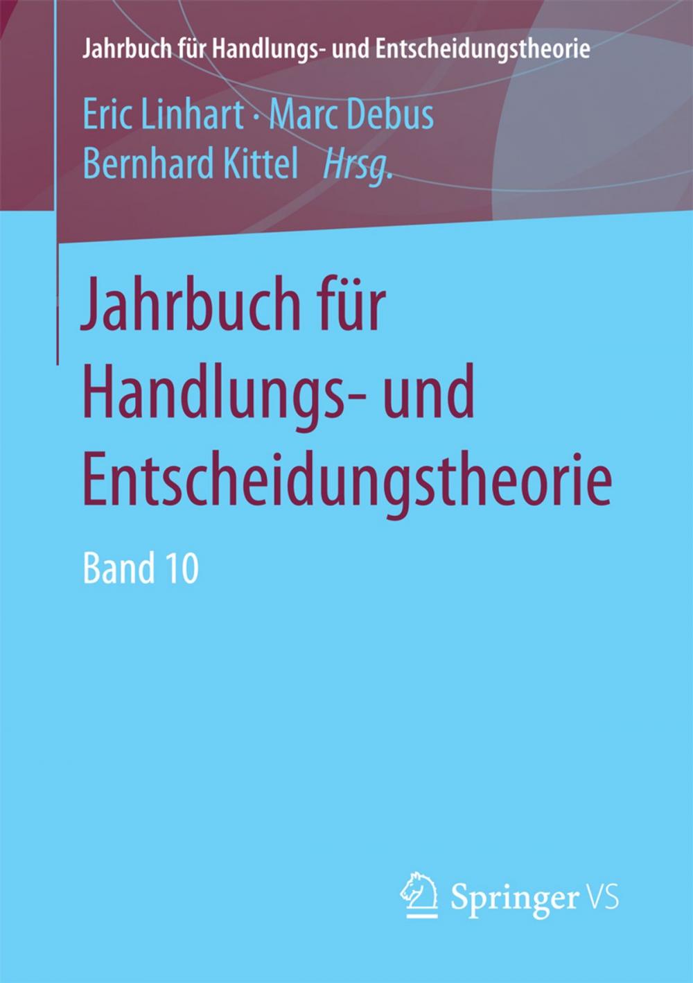 Big bigCover of Jahrbuch für Handlungs- und Entscheidungstheorie