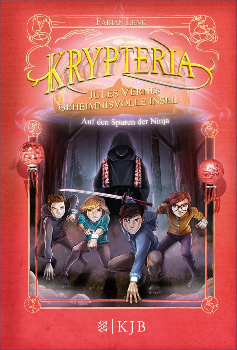 Big bigCover of Krypteria – Jules Vernes geheimnisvolle Insel. Auf den Spuren der Ninja