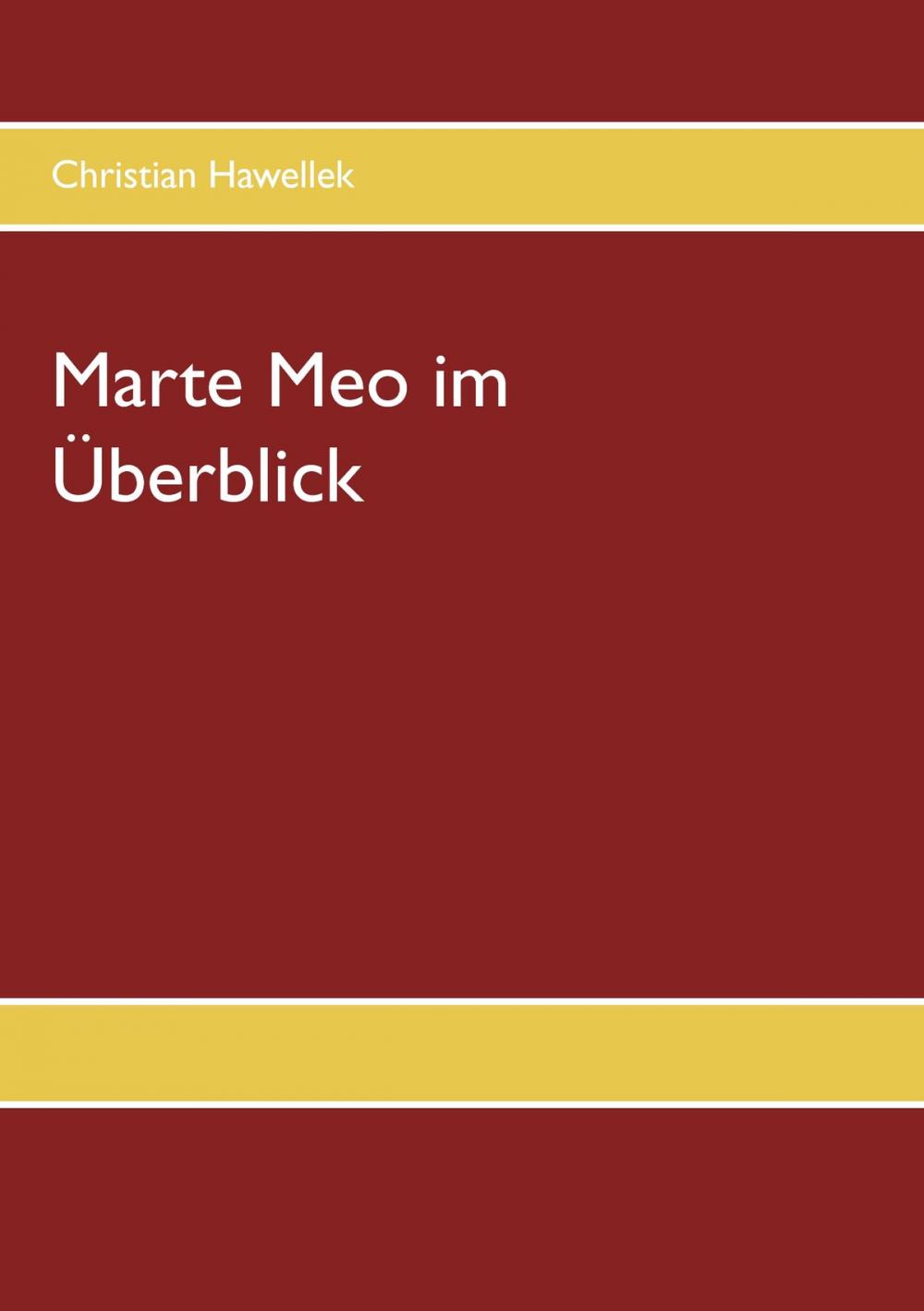 Big bigCover of Marte Meo im Überblick