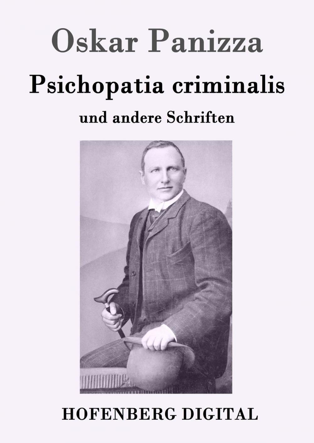 Big bigCover of Psichopatia criminalis