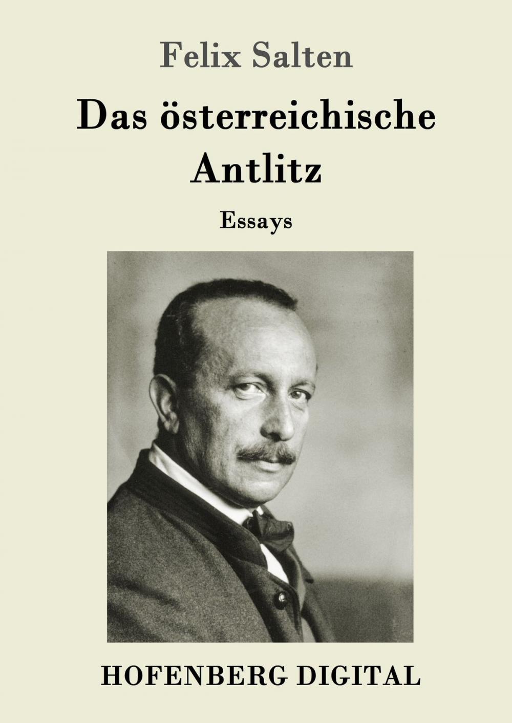 Big bigCover of Das österreichische Antlitz