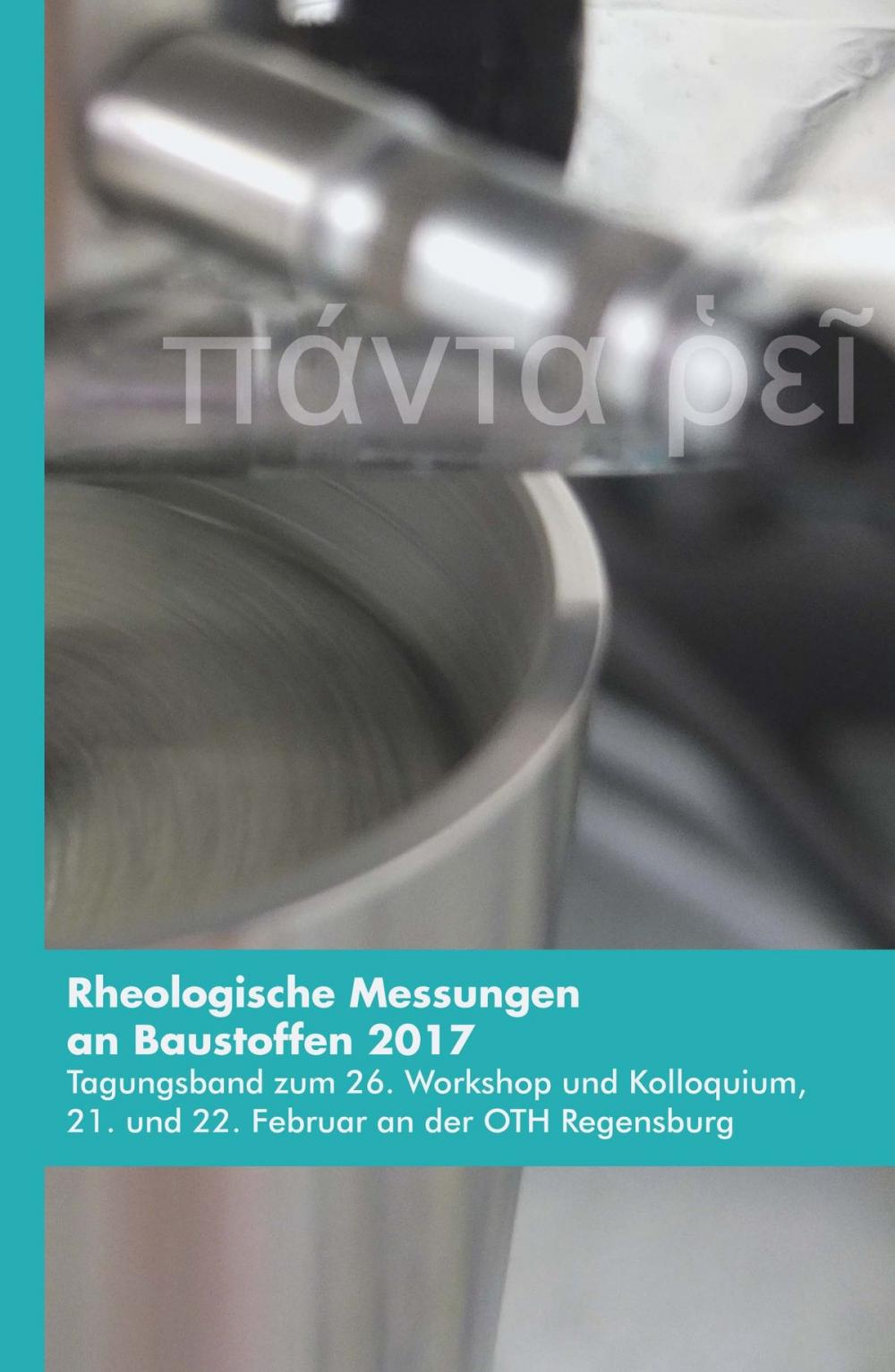 Big bigCover of Rheologische Messungen an Baustoffen 2017