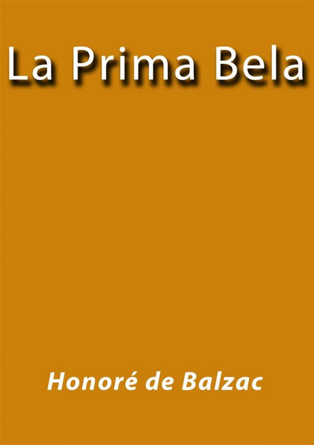 Big bigCover of La prima Bela