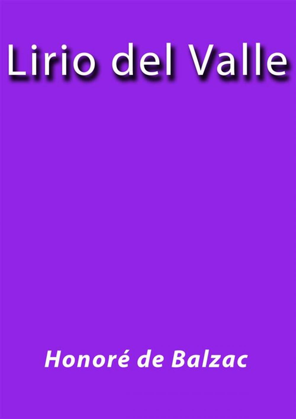 Big bigCover of Lirio del valle