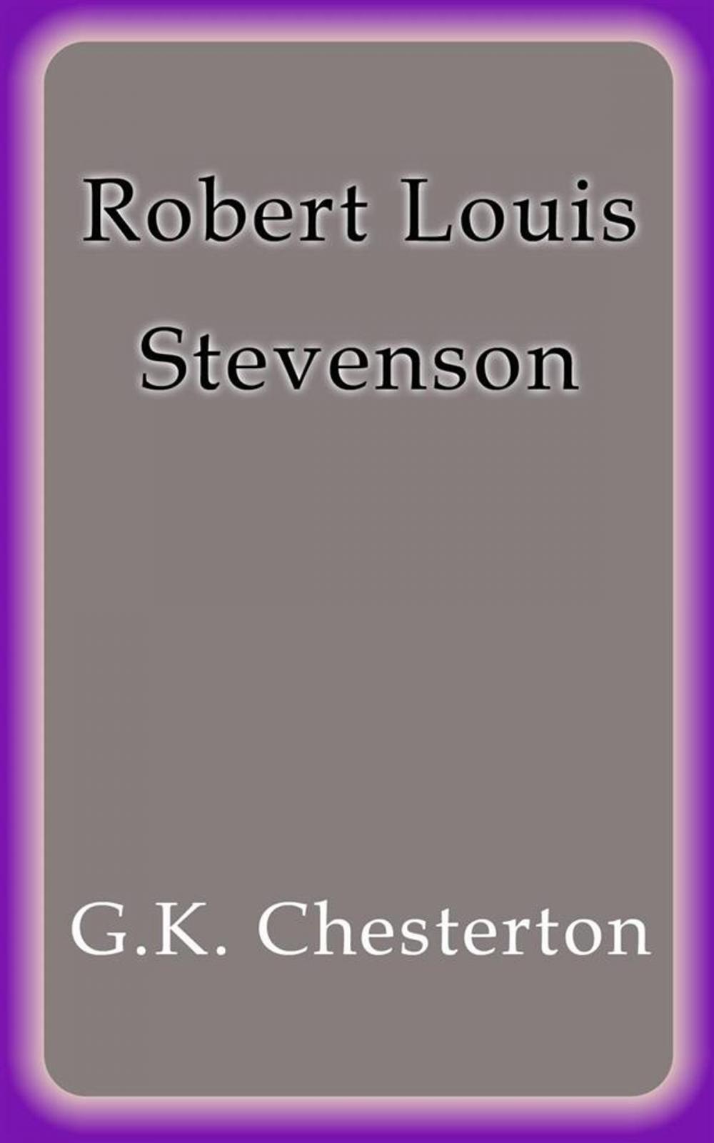 Big bigCover of Robert Louis Stevenson