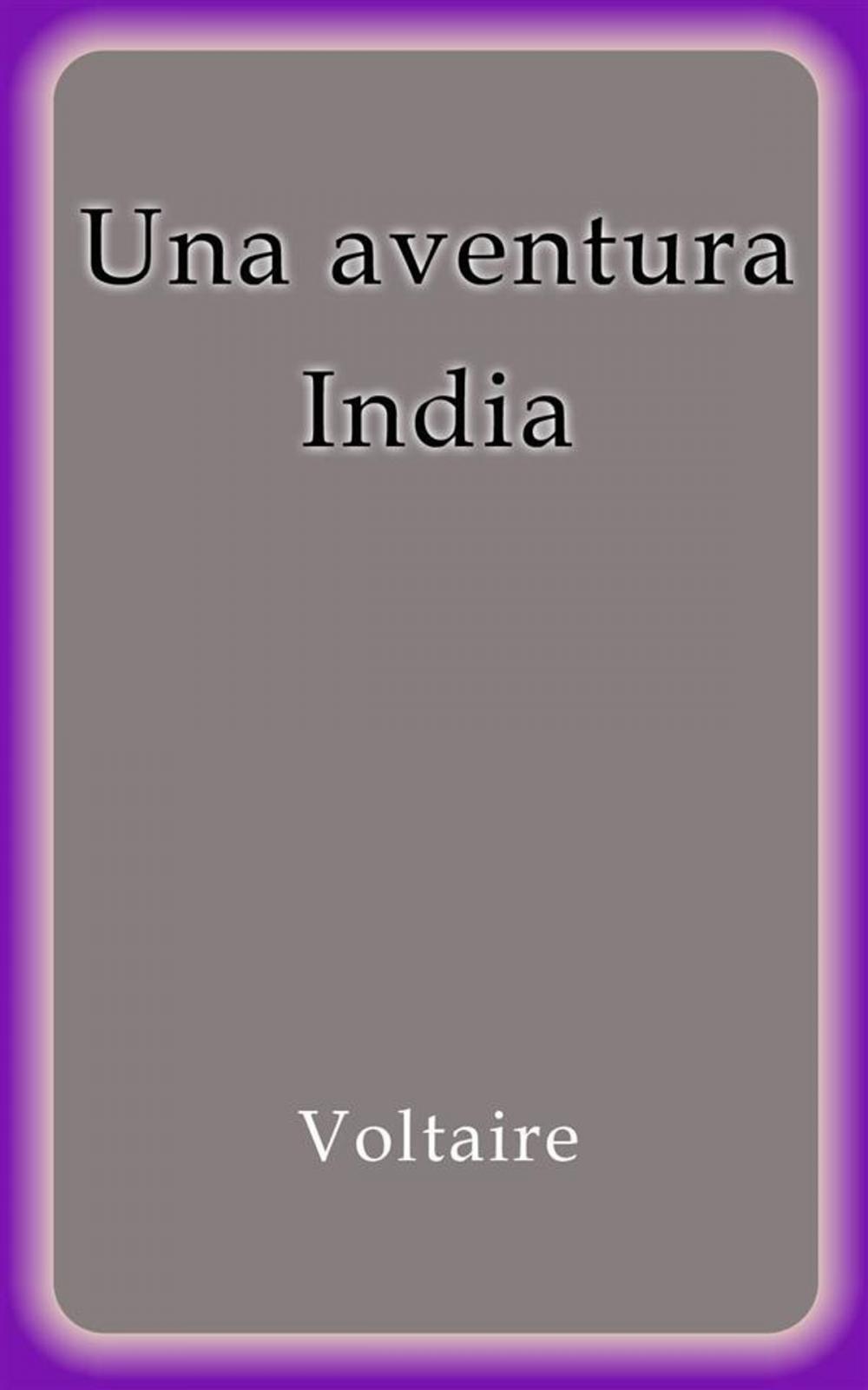 Big bigCover of Una aventura India