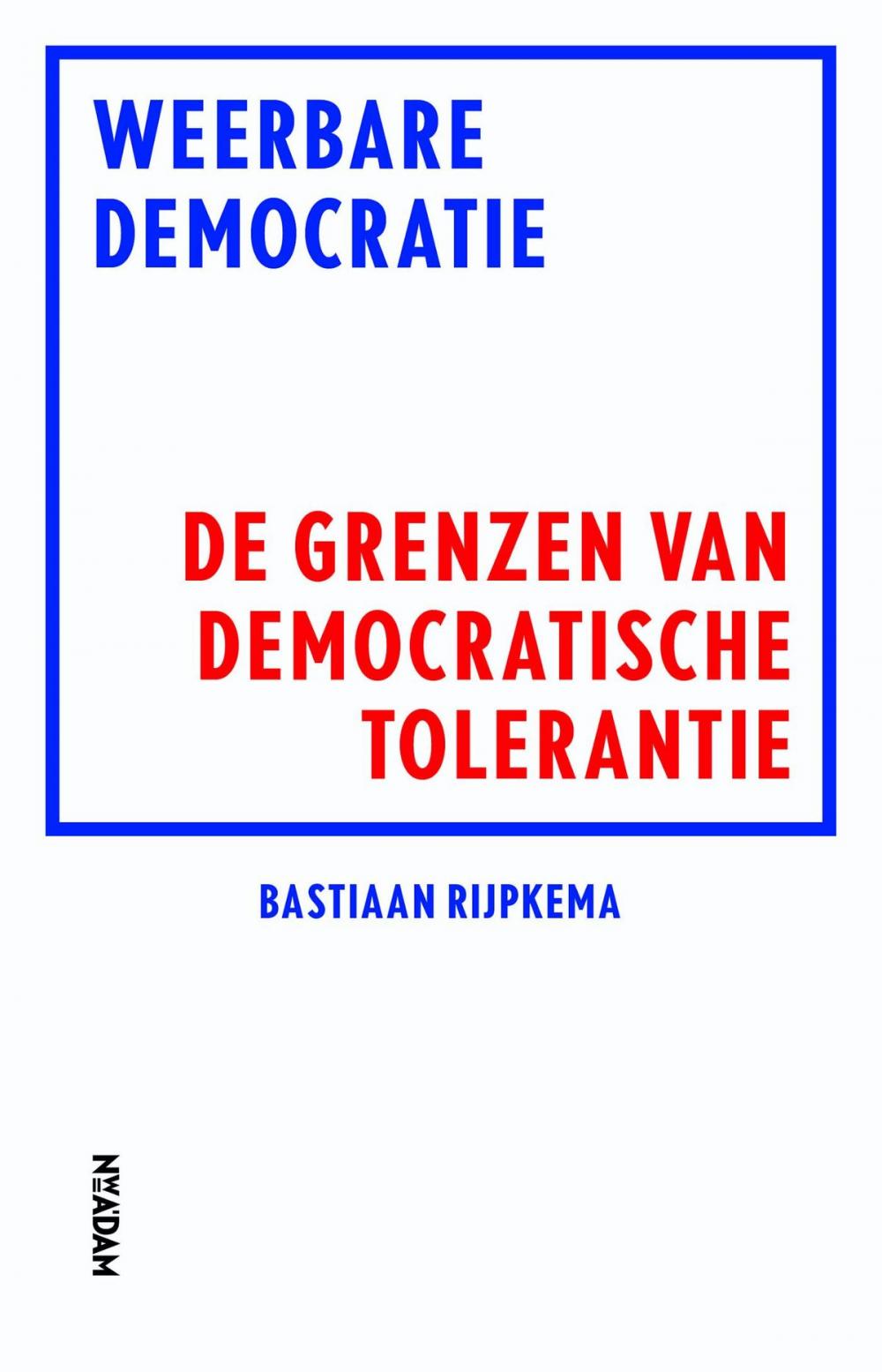 Big bigCover of Weerbare democratie