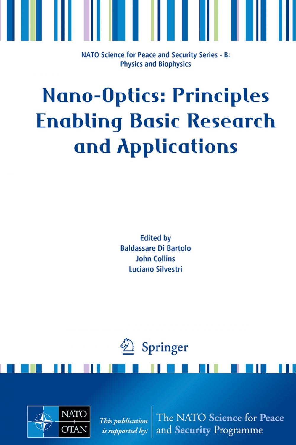 Big bigCover of Nano-Optics: Principles Enabling Basic Research and Applications