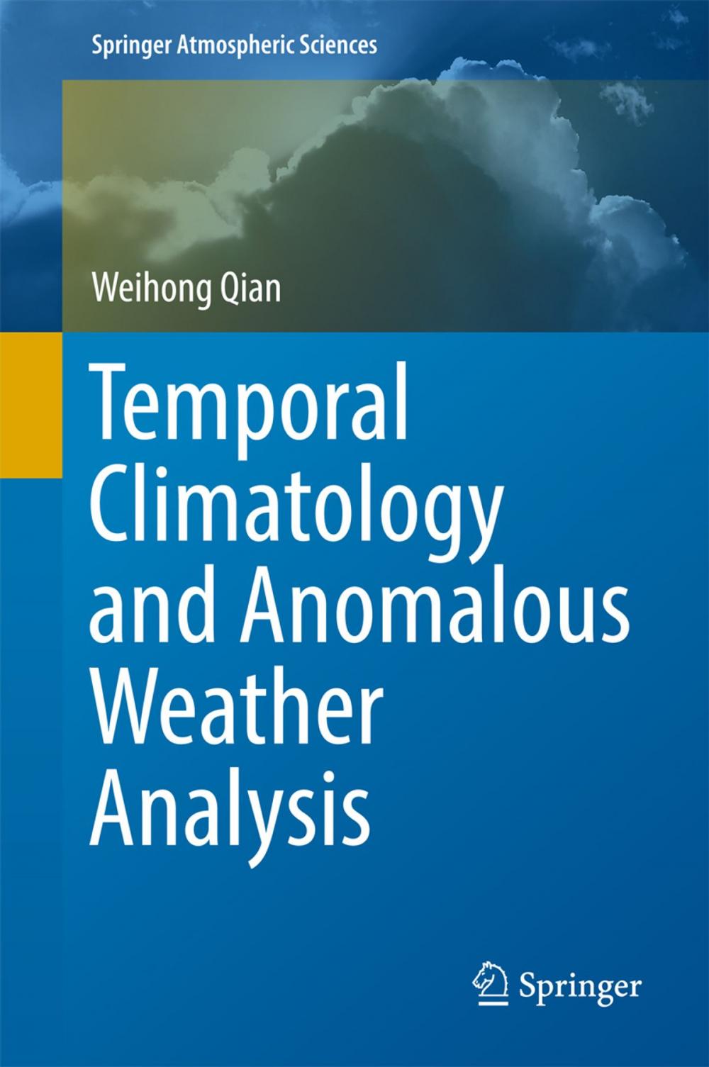 Big bigCover of Temporal Climatology and Anomalous Weather Analysis