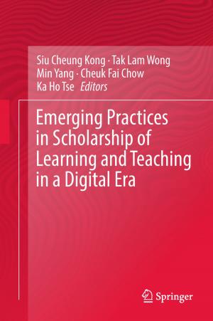 Cover of the book Emerging Practices in Scholarship of Learning and Teaching in a Digital Era by Anna Michalski, Zhongqi Pan