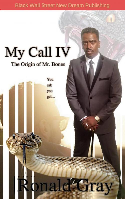 Cover of the book My Call IV The Origin of Mr. Bones by Ronald Gray, Black Wall Street New Dream Publishing