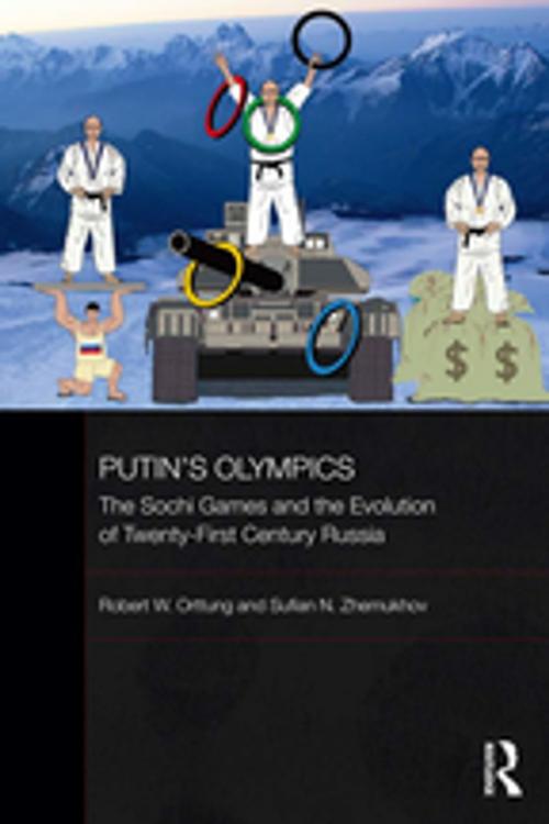 Cover of the book Putin's Olympics by Robert W. Orttung, Sufian  N. Zhemukhov, Taylor and Francis