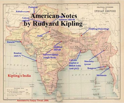 Cover of the book American Notes by Rudyard Kipling, Seltzer Books