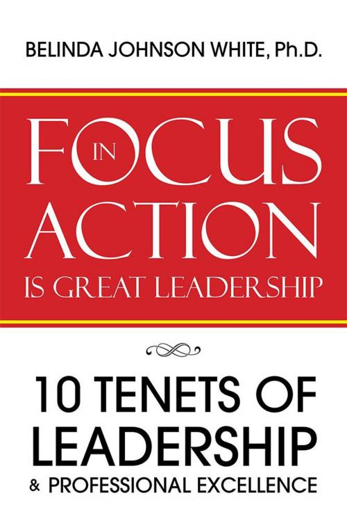 Cover of the book Focus in Action Is Great Leadership by Belinda Johnson White Ph.D., WestBow Press