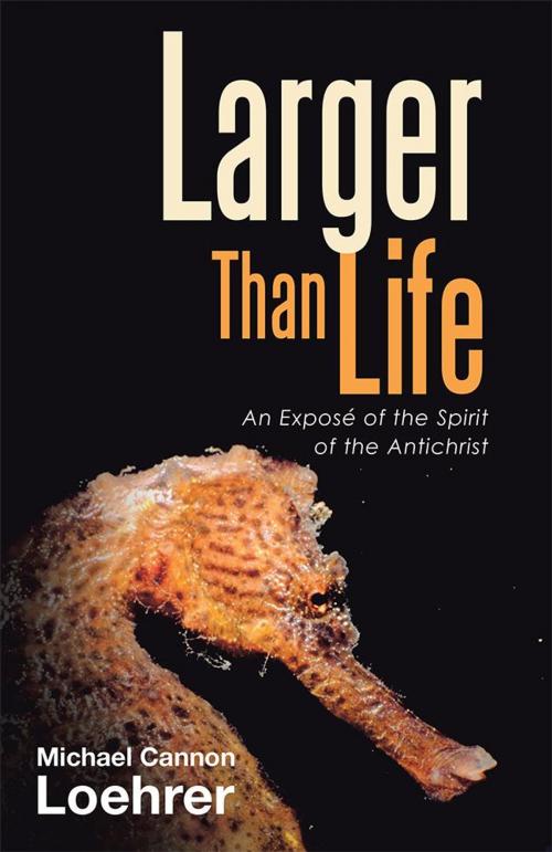 Cover of the book Larger Than Life by Michael Cannon Loehrer, WestBow Press