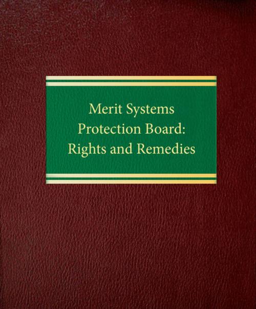 Cover of the book Merit Systems Protection Board by Robert G. Vaughn, Law Journal Press