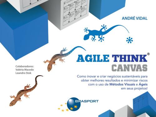 Cover of the book Agile Think Canvas by André Vidal, BRASPORT