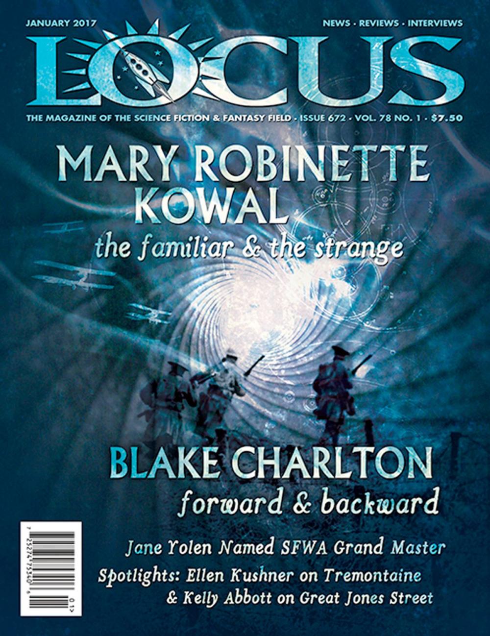 Big bigCover of Locus Magazine, Issue #672, January 2017