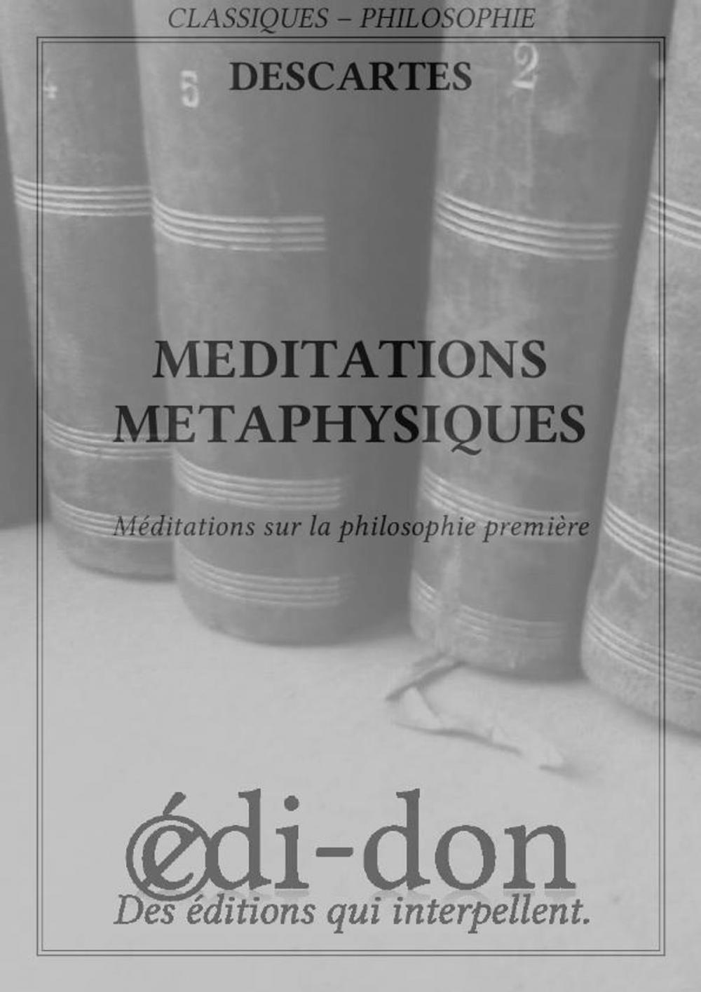 Big bigCover of Méditations métaphysiques