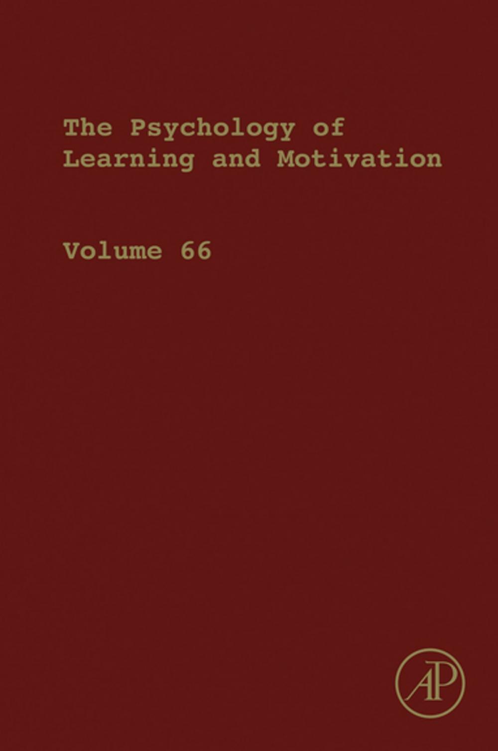 Big bigCover of Psychology of Learning and Motivation