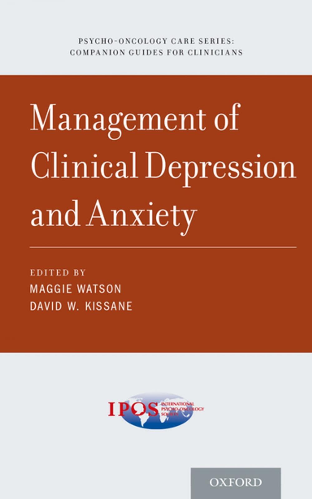 Big bigCover of Management of Clinical Depression and Anxiety