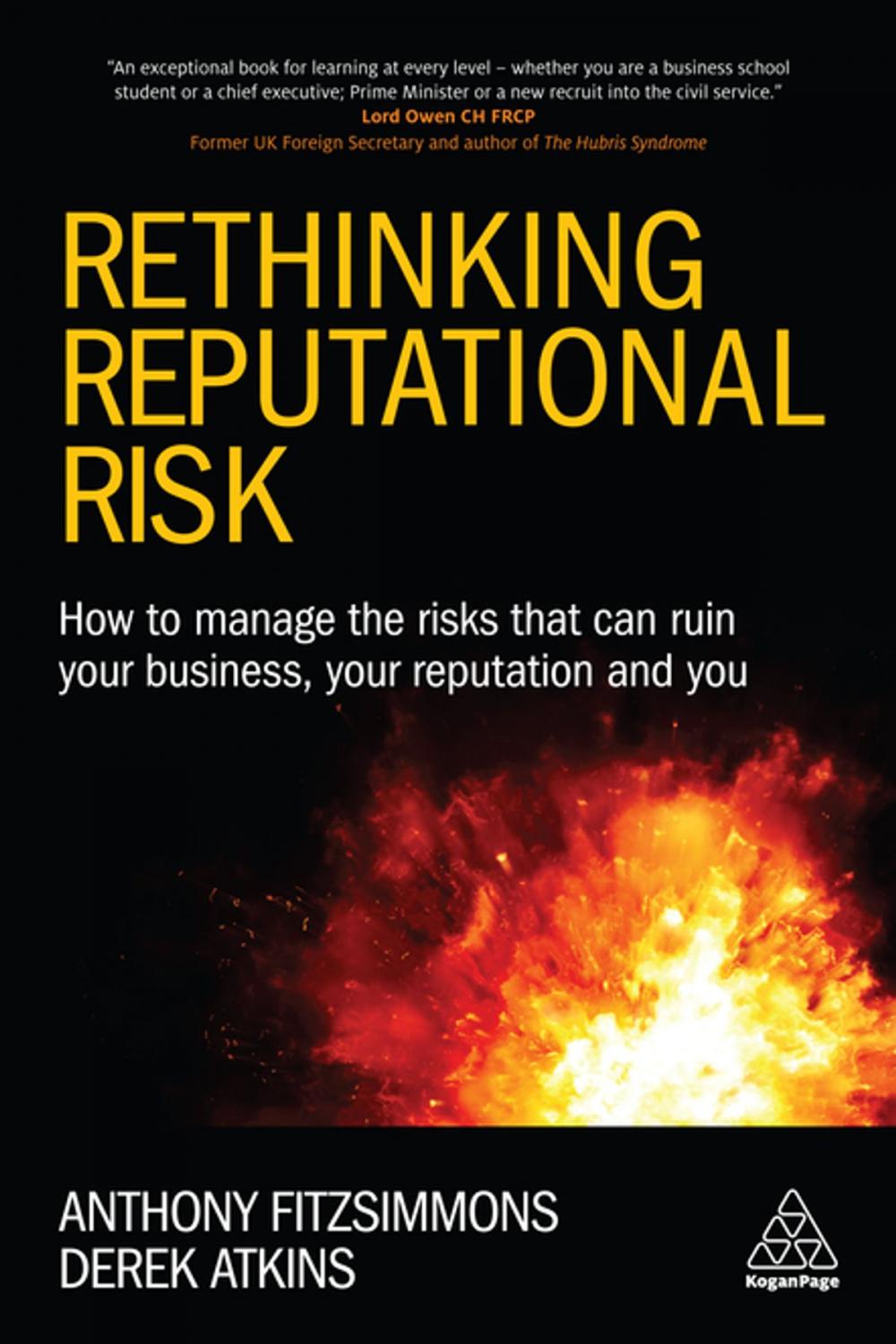 Big bigCover of Rethinking Reputational Risk