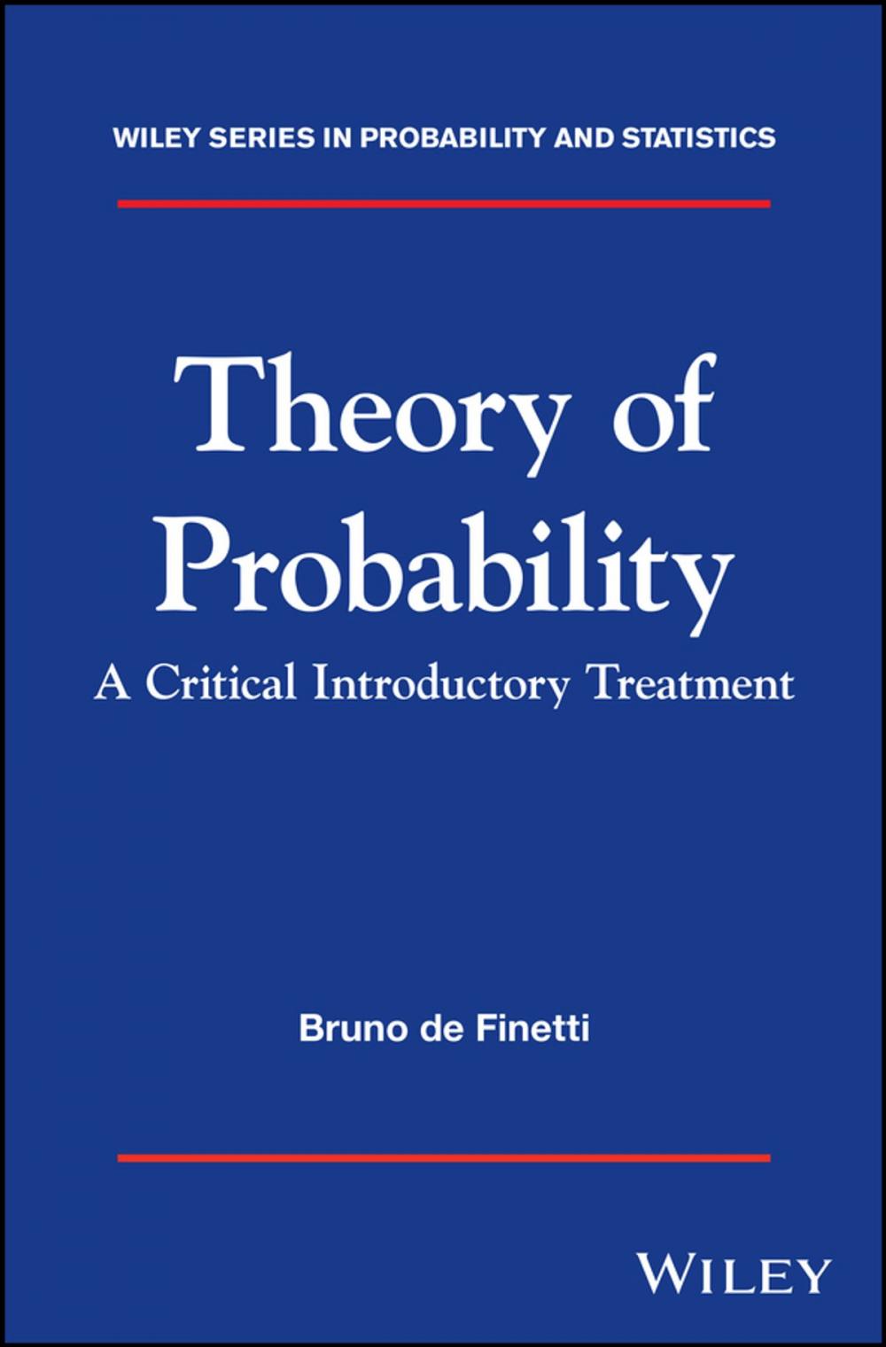 Big bigCover of Theory of Probability