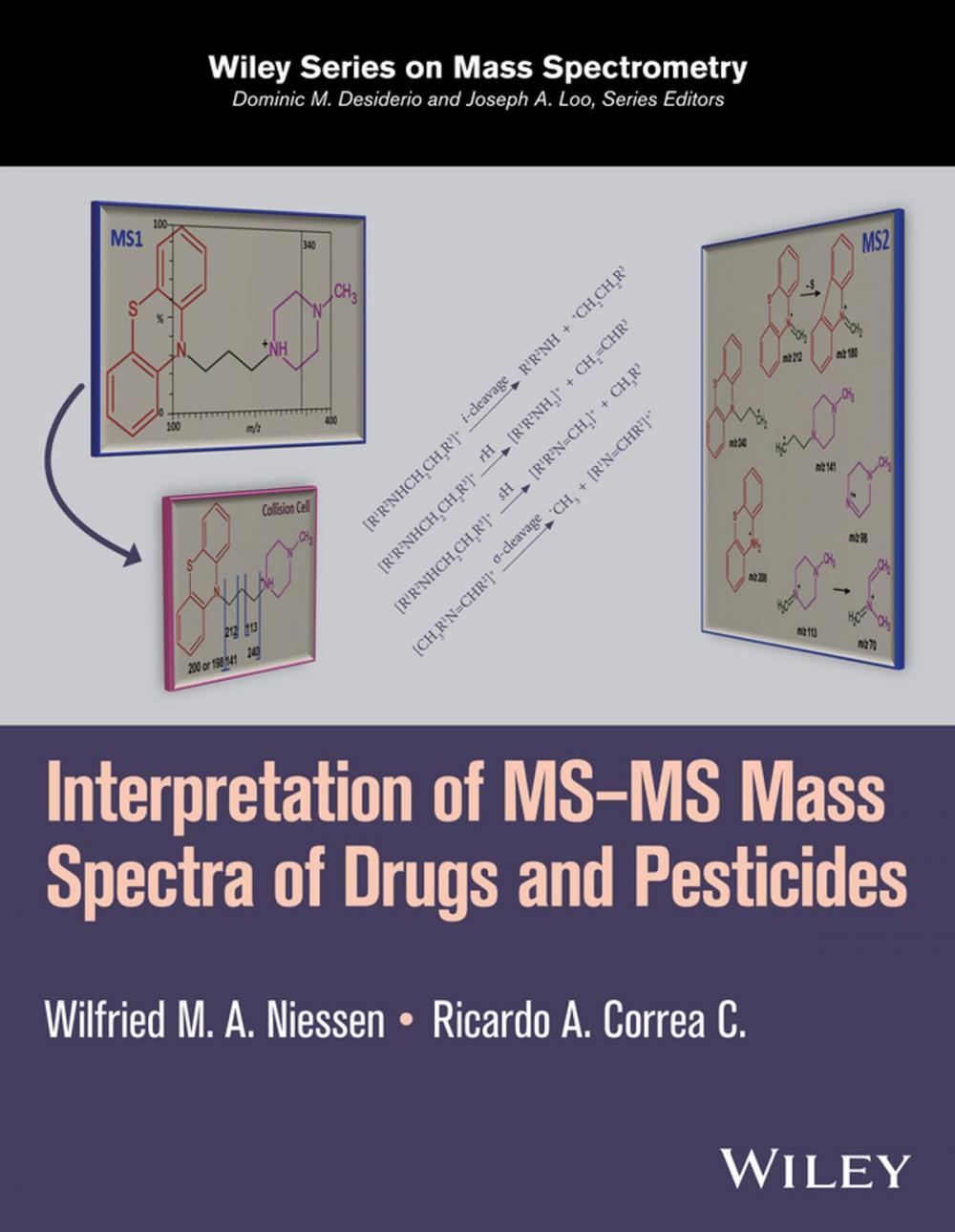 Big bigCover of Interpretation of MS-MS Mass Spectra of Drugs and Pesticides