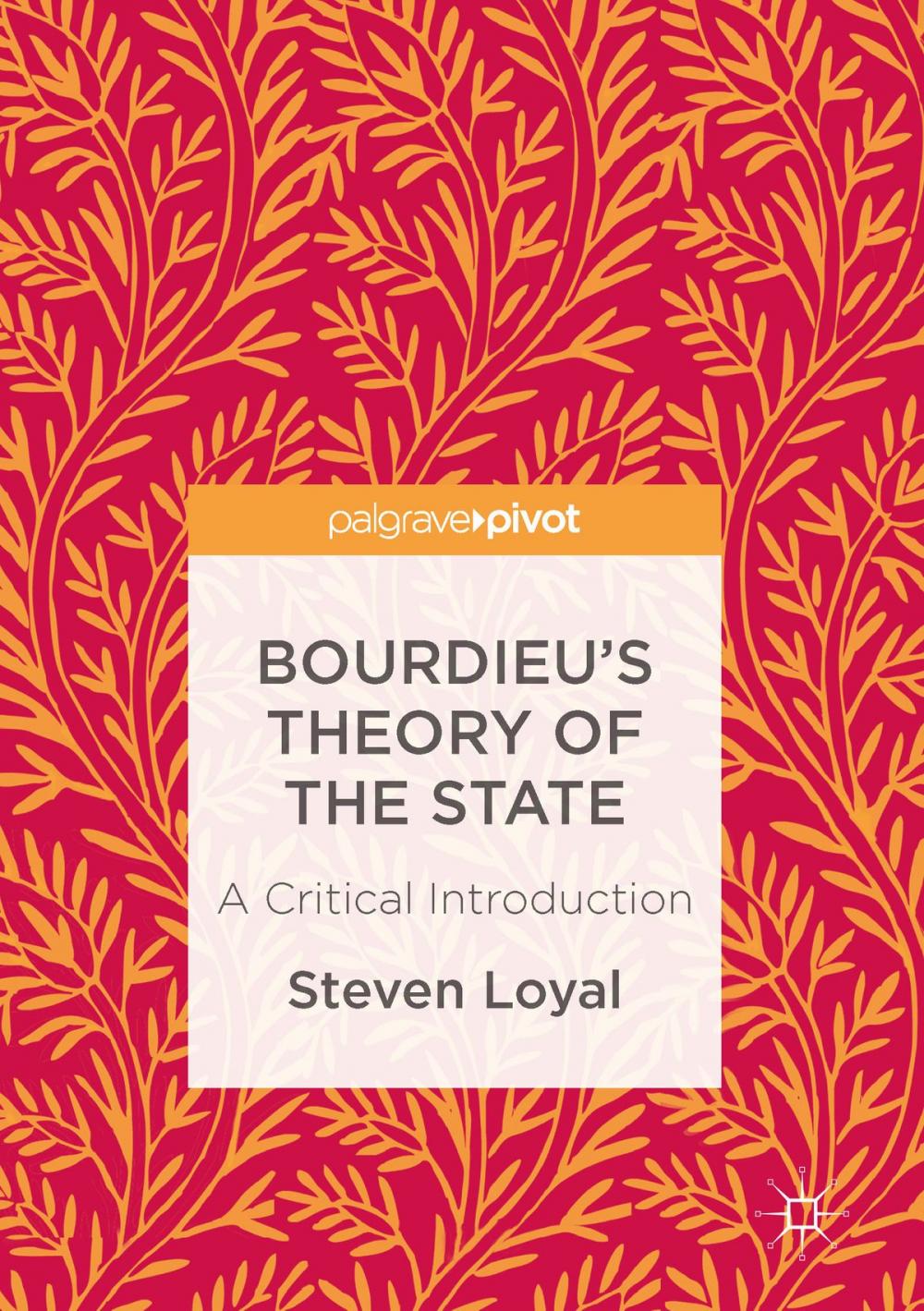 Big bigCover of Bourdieu's Theory of the State