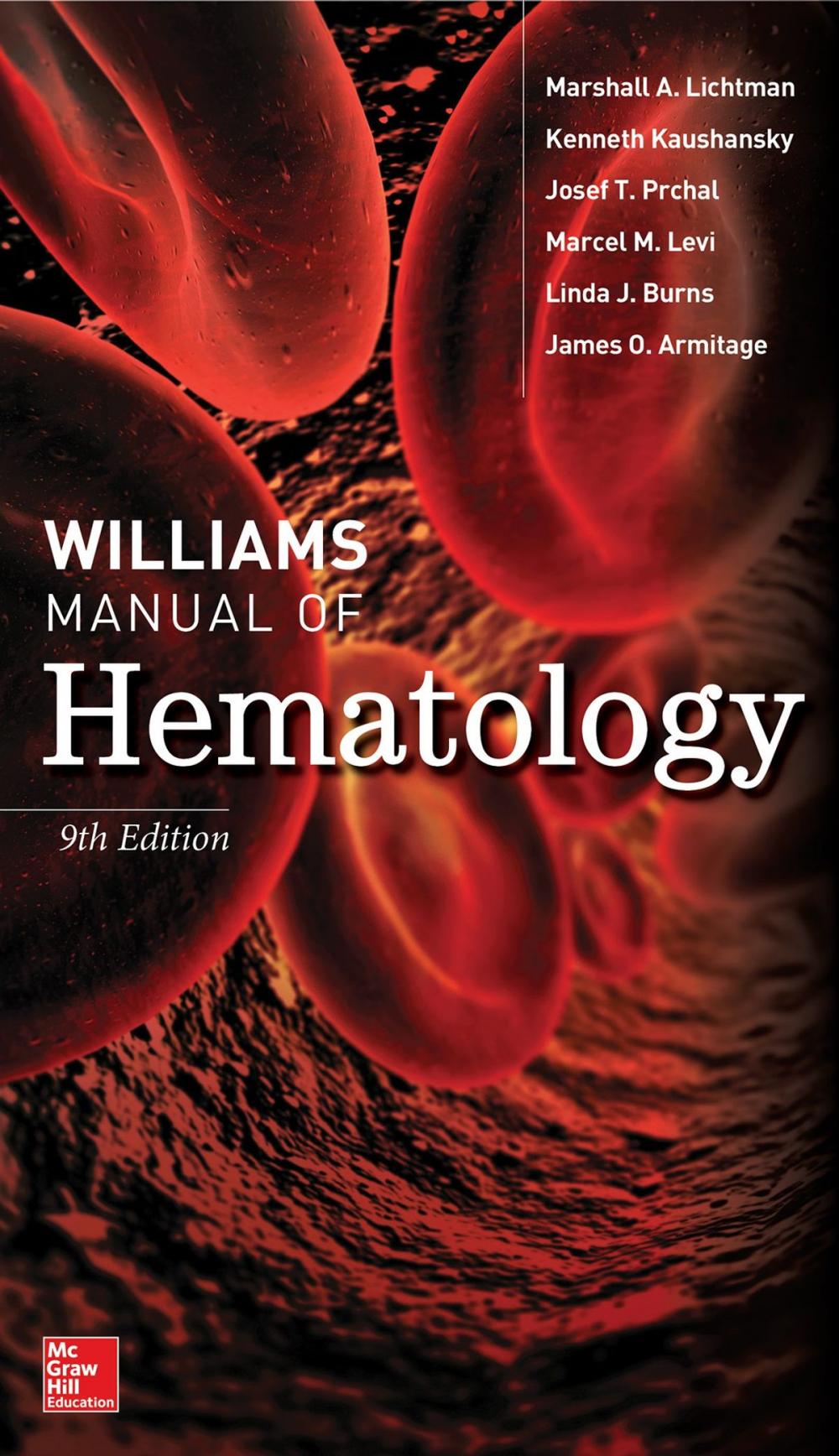 Big bigCover of Williams Manual of Hematology, Ninth Edition