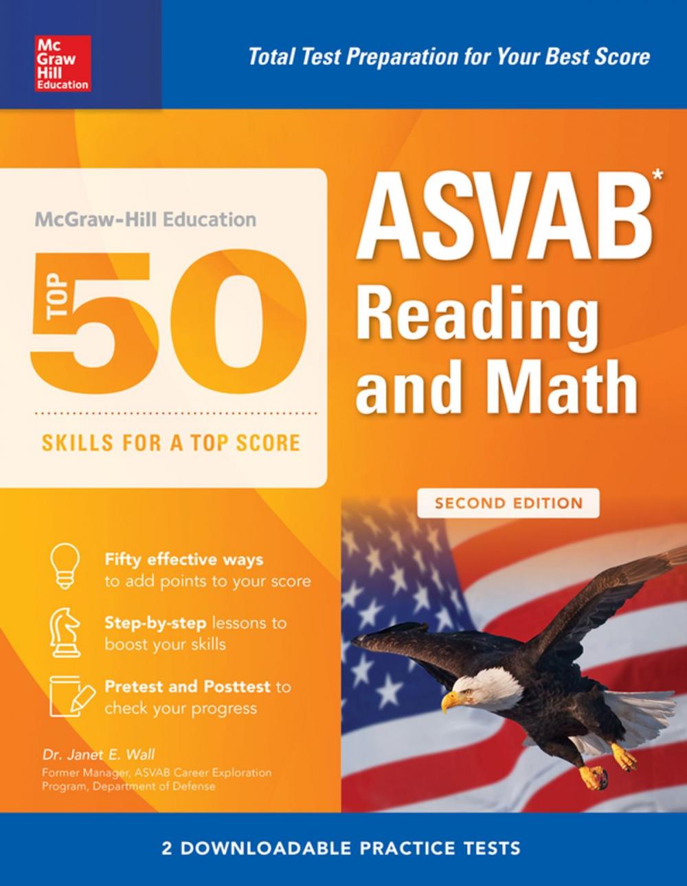 Big bigCover of McGraw-Hill Education Top 50 Skills For A Top Score: ASVAB Reading and Math, Second Edition