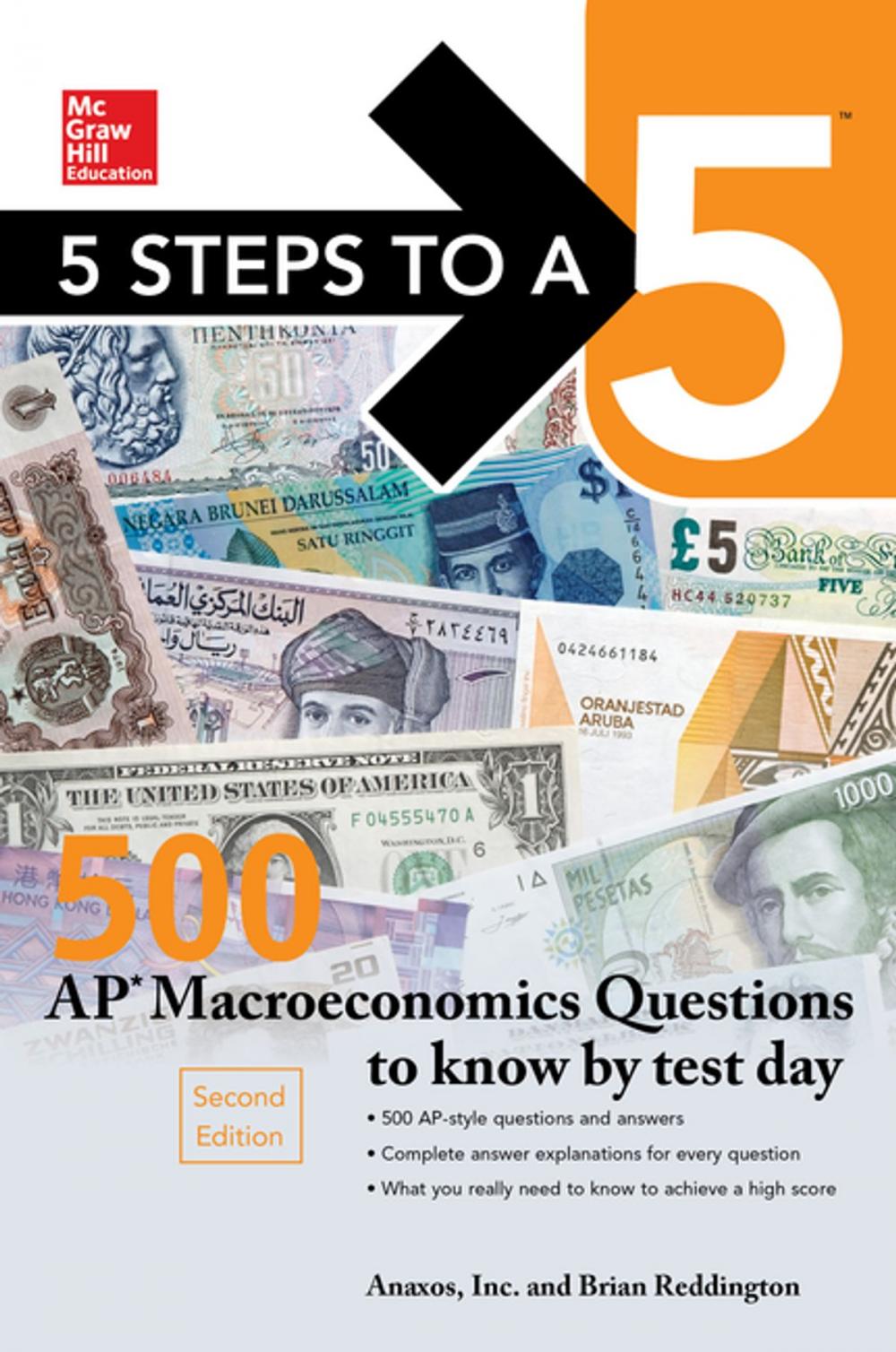 Big bigCover of McGraw-Hill’s 5 Steps to a 5: 500 AP Macroeconomics Questions to Know by Test Day