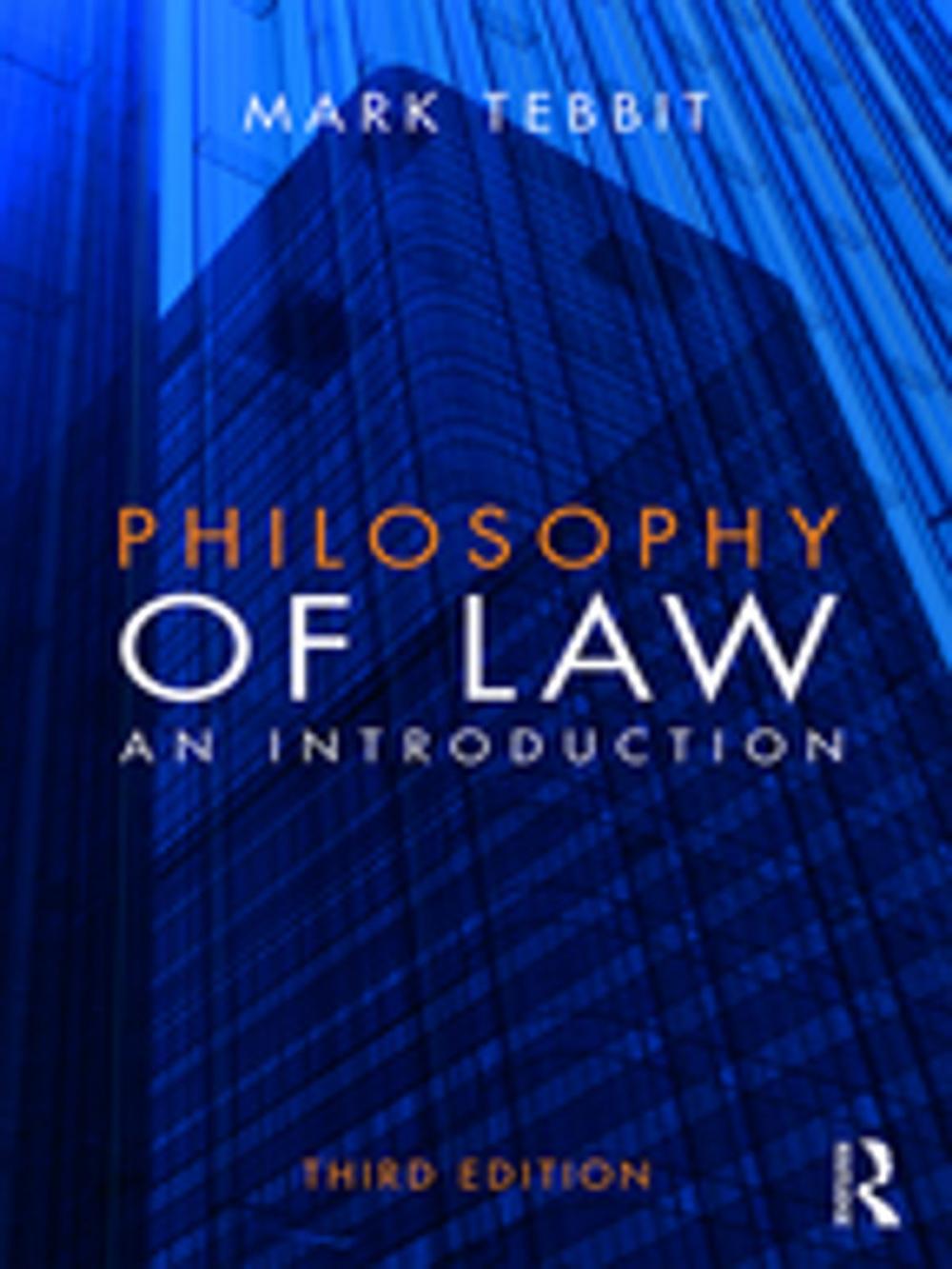 Big bigCover of Philosophy of Law