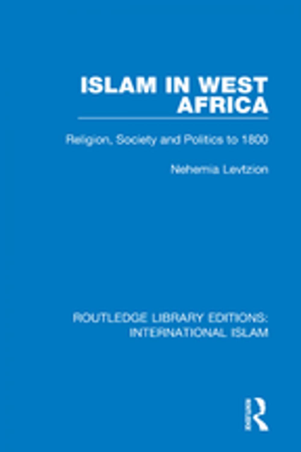 Big bigCover of Islam in West Africa