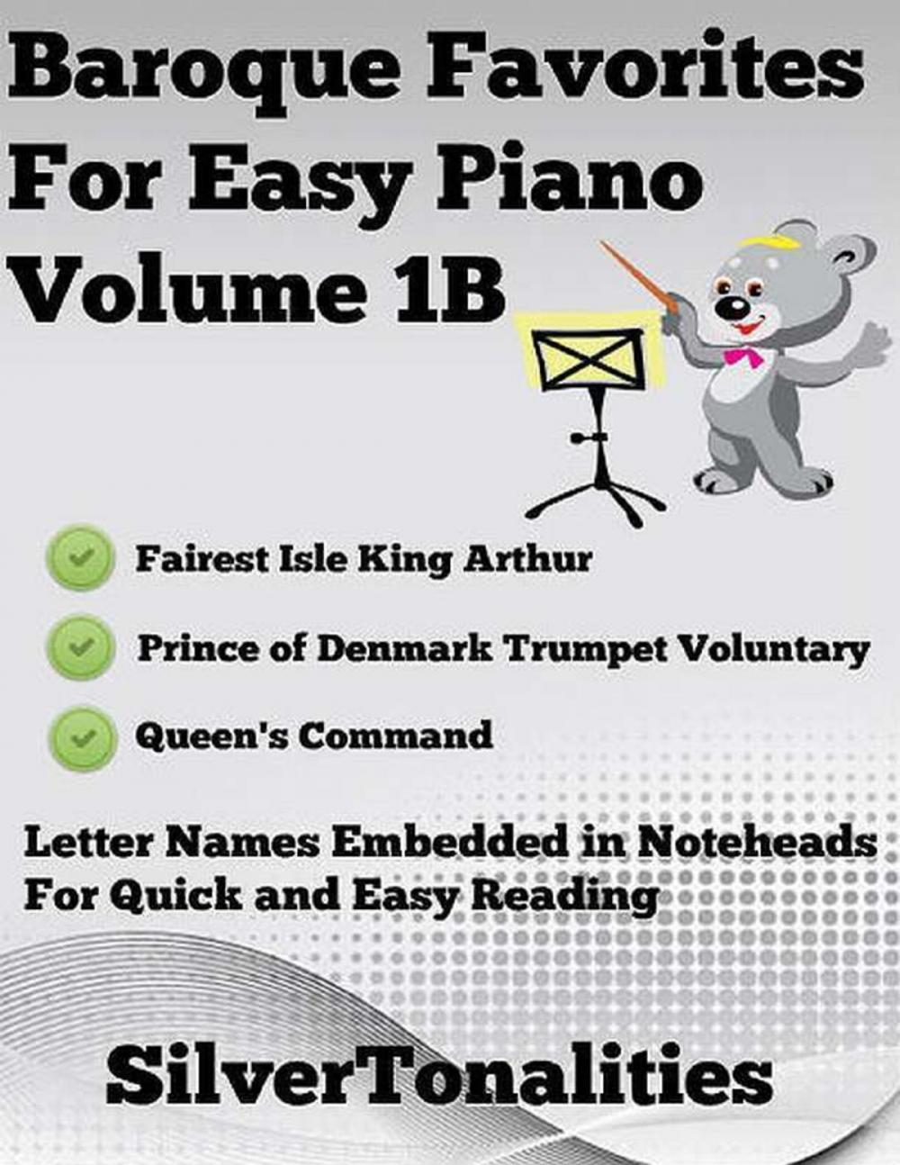 Big bigCover of Baroque Favorites for Easy Piano Volume 1 B