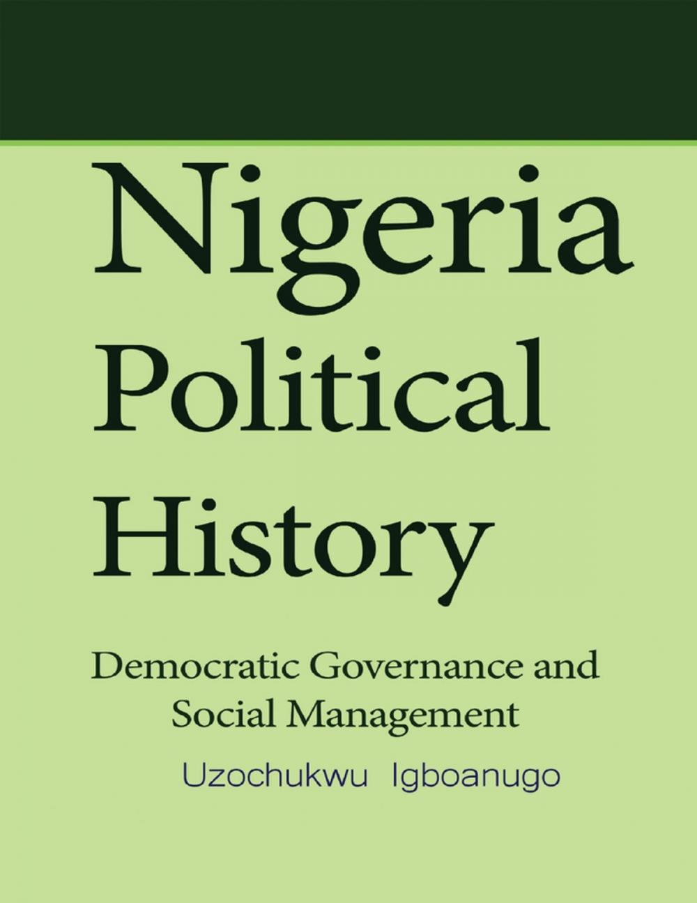 Big bigCover of Nigeria Political History